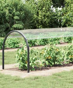 vidaXL Transparente Plane mit Ösen 1x6 m PVC