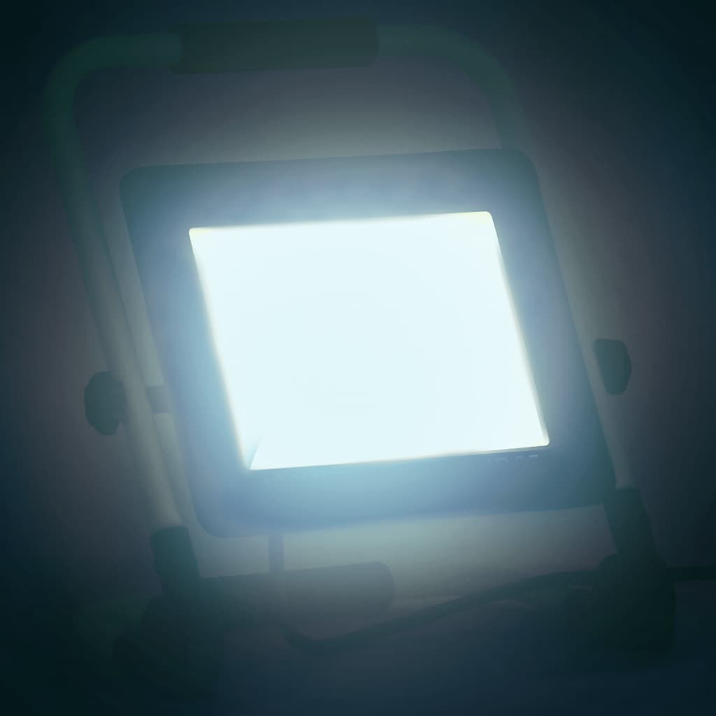 vidaXL LED-Fluter mit Handgriff 100W Kaltweiß