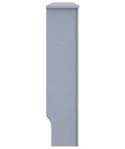 vidaXL Heizkörperverkleidung Anthrazit 152x19x81,5 cm MDF