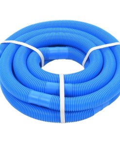 vidaXL Poolschlauch mit Klammern Blau 38 mm 6 m