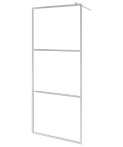 Parete Per Doccia WalK-In Vetro Semi Smerigliato Esg 80x195 cm