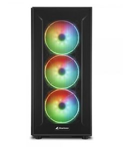 Sharkoon Case Atx Tg6m Rgb 2xusb 2.0, 2xusb 3.0, Vetro Temperato, 4x 120 Argb, Argb Controller