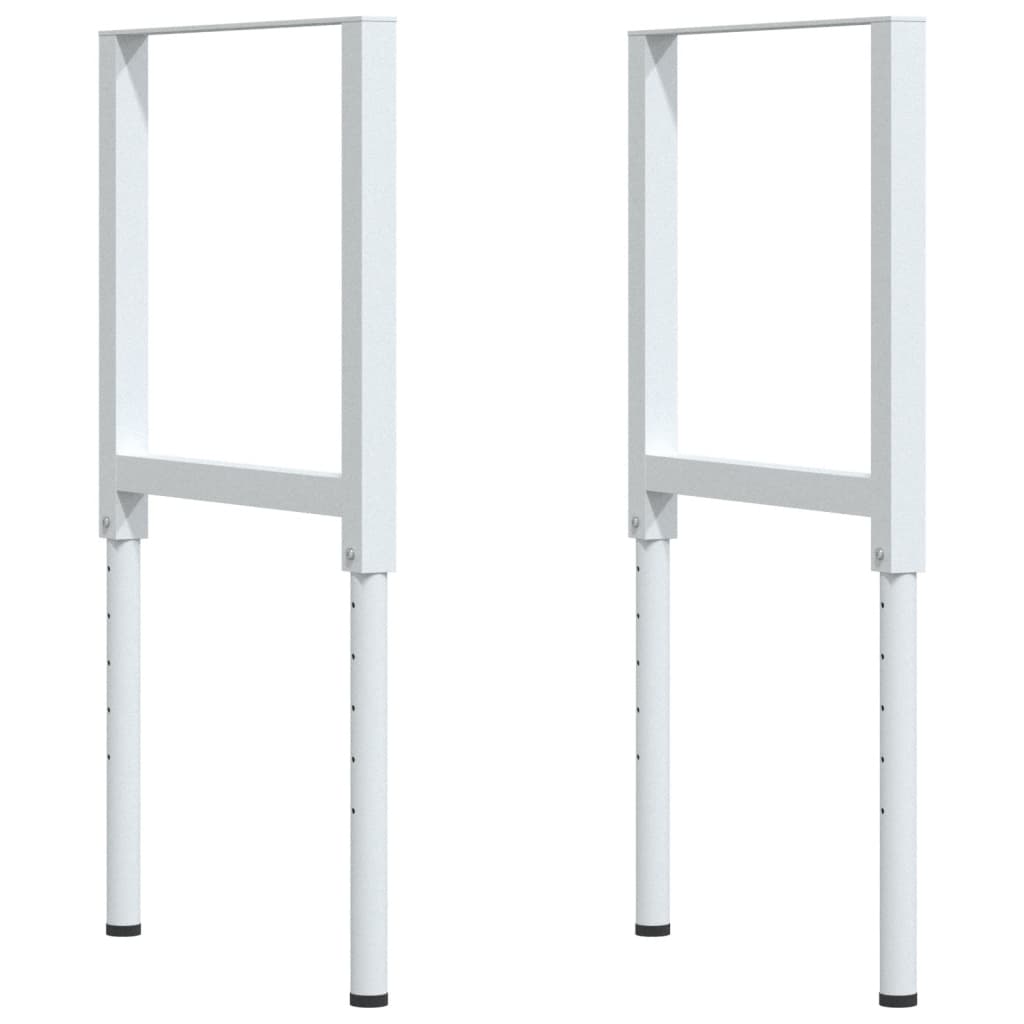 Banco Lavoro 100x60x(73-99,5) Cm Legno Di Faggio Rettangolare - Image 3