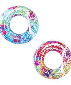 Bestway Galleggiante Gonfiabile Decorato Estate Colore Assortito D91 cm +10 Anni Spiaggia e Piscina 36084