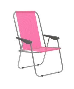 Marbueno Sedia Pieghevole in Acciaio Assortito Spiaggia e Piscina 59X51X83 cm 10355