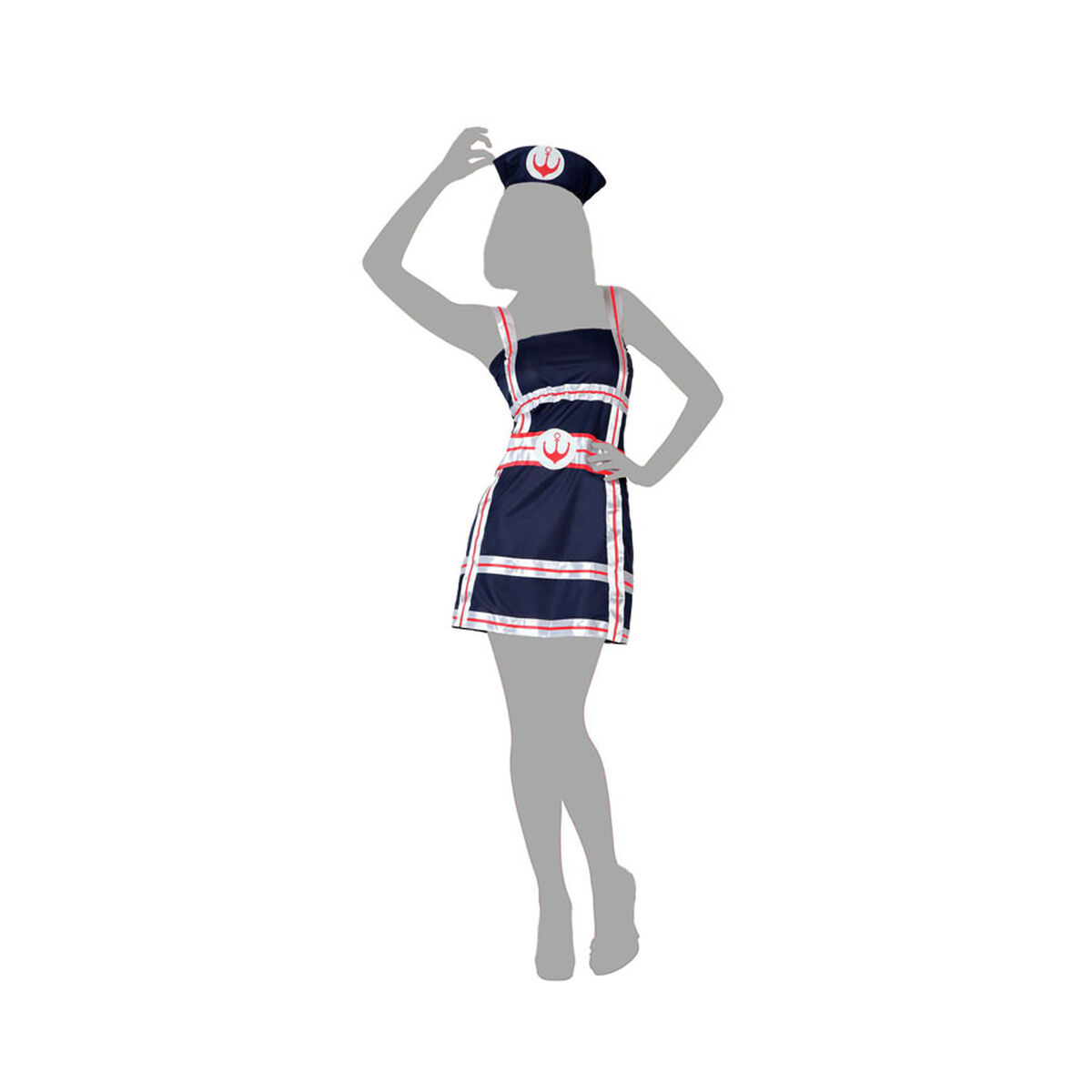 Costume per Adulti 825 (2 pcs) Marinaia - Image 2