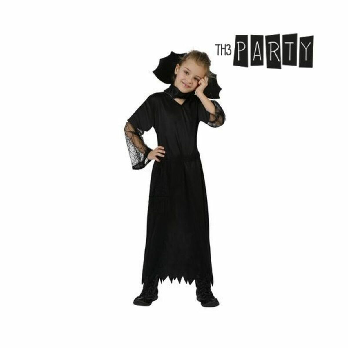 Costume per Bambini Vedova nera Taglia:10-12 Anni