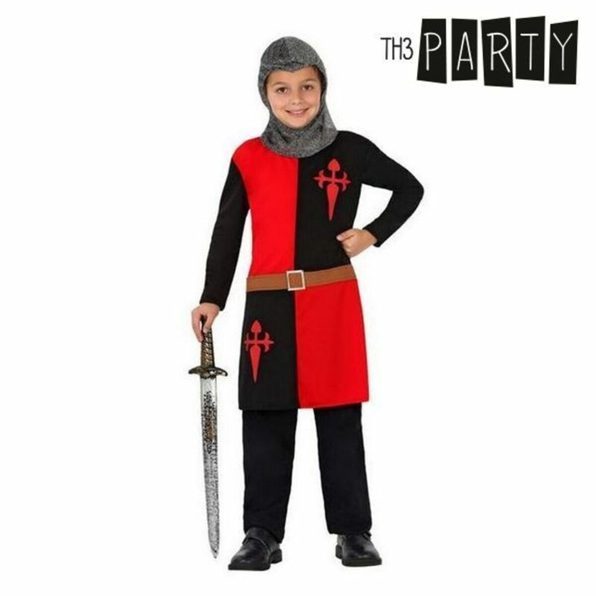 Costume per Bambini Guerriero Medievale (2 pcs) Taglia:7-9 Anni