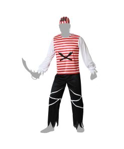 Costume per Adulti Pirata Taglia:XS/S