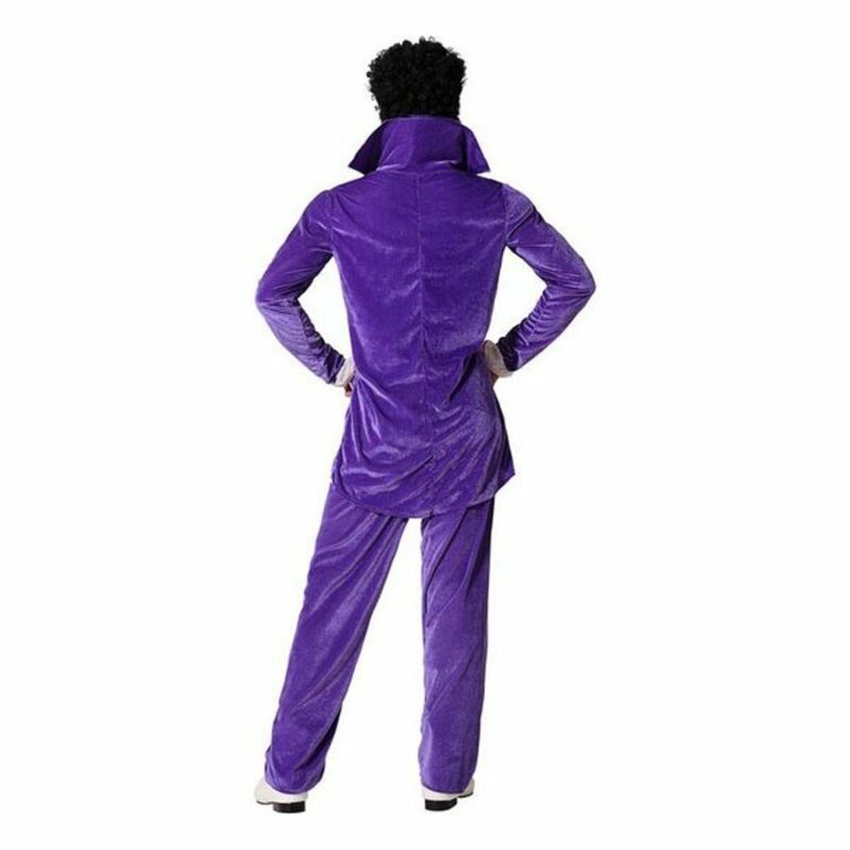 Costume per Adulti Viola Star del Rock Taglia:XL