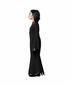 Costume per Adulti Nero Per bambini Strega Taglia:3-4 Anni