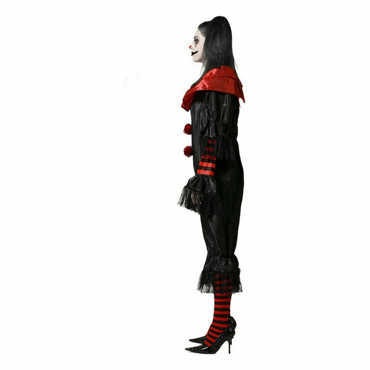 Costume per Adulti Pagliaccio Donna Malvagio Taglia:XS/S