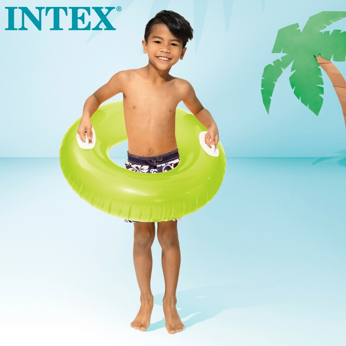 Salvagente Gonfiabile Donut Intex 76 x 15 x 76 cm (24 Unità)