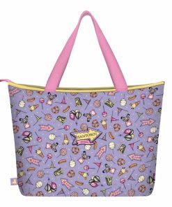 Borsa Gorjuss First prize Lilla (41.5 x 30 x 13 cm)