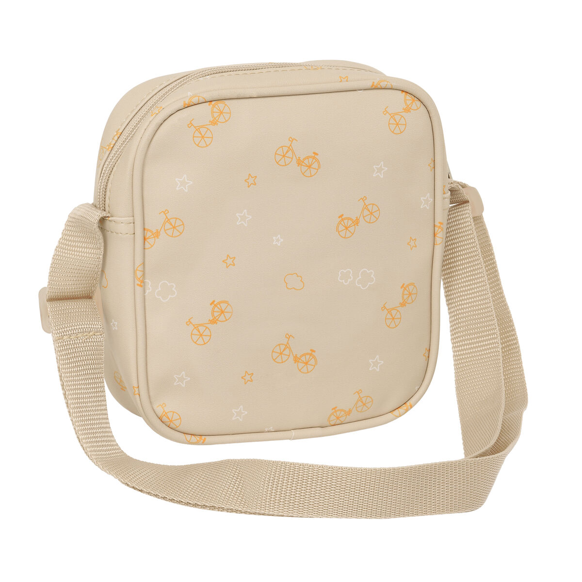 Borsa a Tracolla Safta Orso Beige 16 x 18 x 4 cm - Image 2