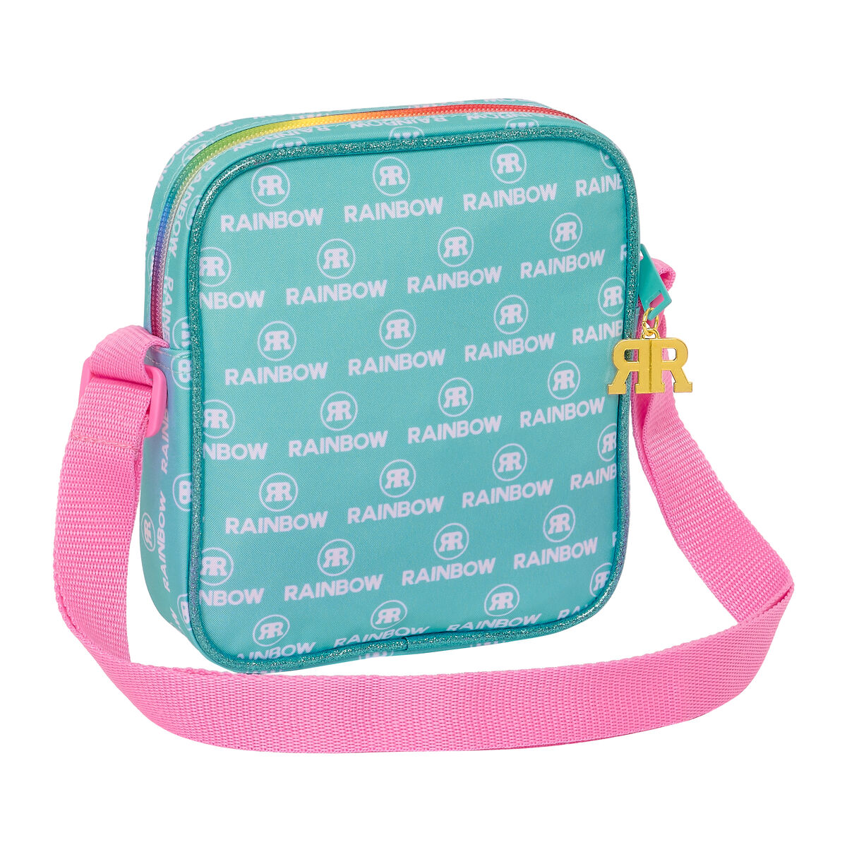 Borsa a Tracolla Rainbow High Paradise Turchese 16 x 18 x 4 cm - Image 2