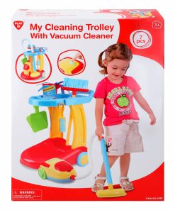 Carrello delle Pulizie con Accessori PlayGo 30,5 x 67 x 37 cm (2 Unità)