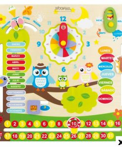 Gioco Educativo Woomax Gufi 30 x 3 x 30 cm (6 Unità)