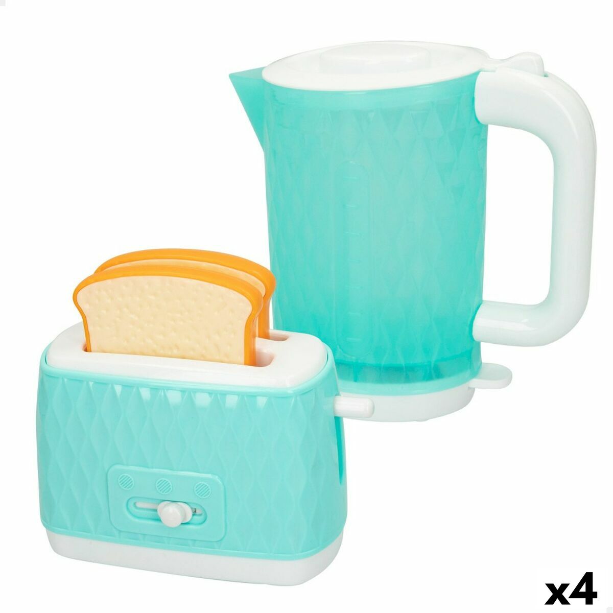 Set di giocattoli PlayGo 15 x 15,5 x 7,5 cm (4 Unità) - Image 4