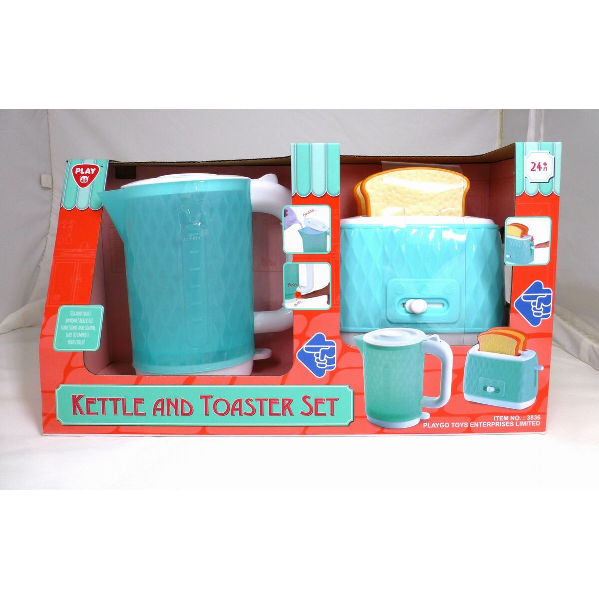 Set di giocattoli PlayGo 15 x 15,5 x 7,5 cm (4 Unità) - Image 6