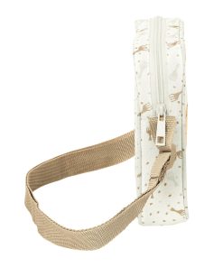 Borsa a Tracolla Sophie la Girafe Beige 16 x 18 x 4 cm