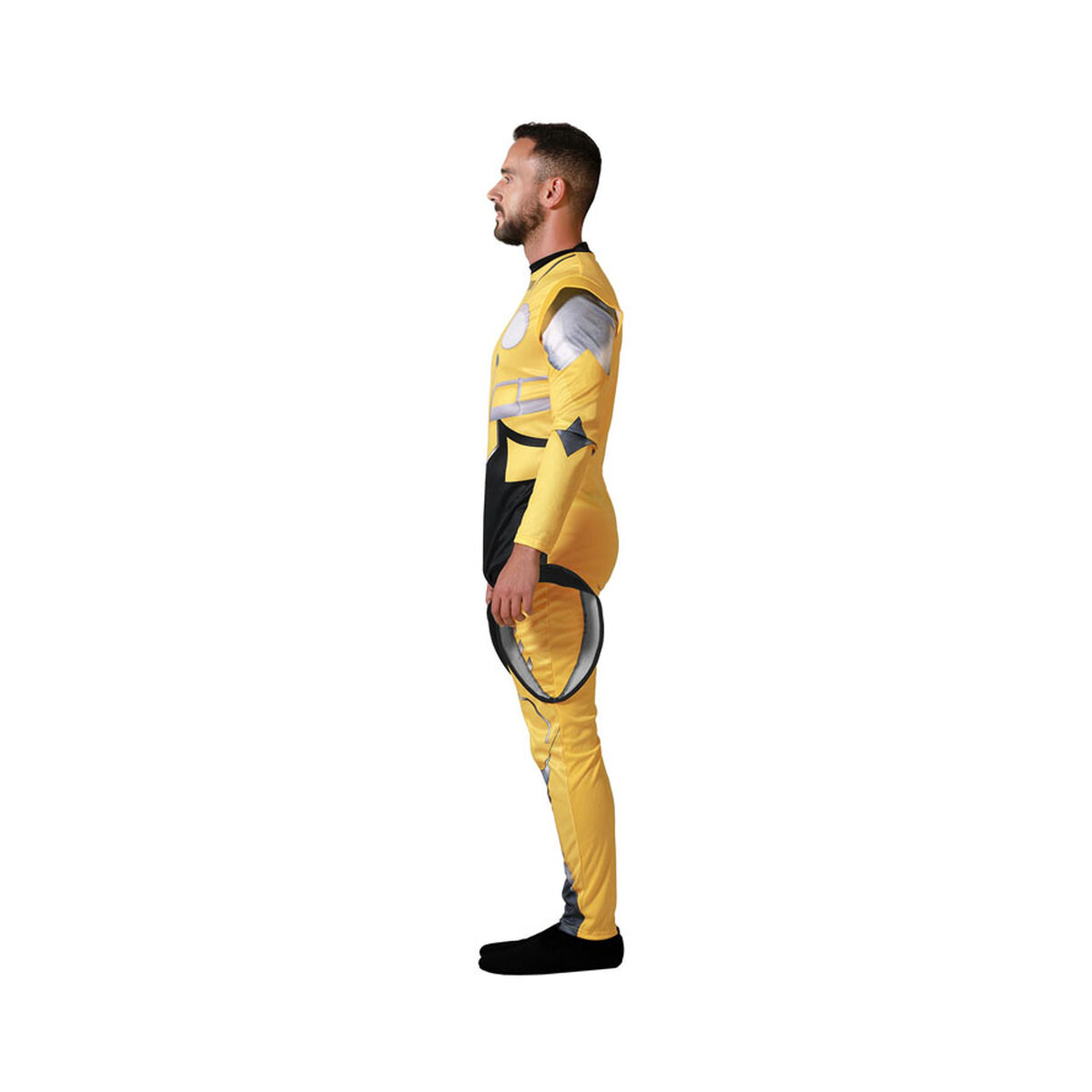 Costume per Adulti Robot Giallo (1 Pezzi) Taglia:XL - Image 4