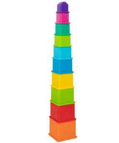 Blocchi Impilabili PlayGo 16 Pezzi 4 Unità 10,5 x 9 x 10,5 cm