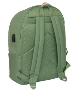 Zaino per Portatile El Ganso +usb el ganso basics Verde 31 x 44 x 18 cm