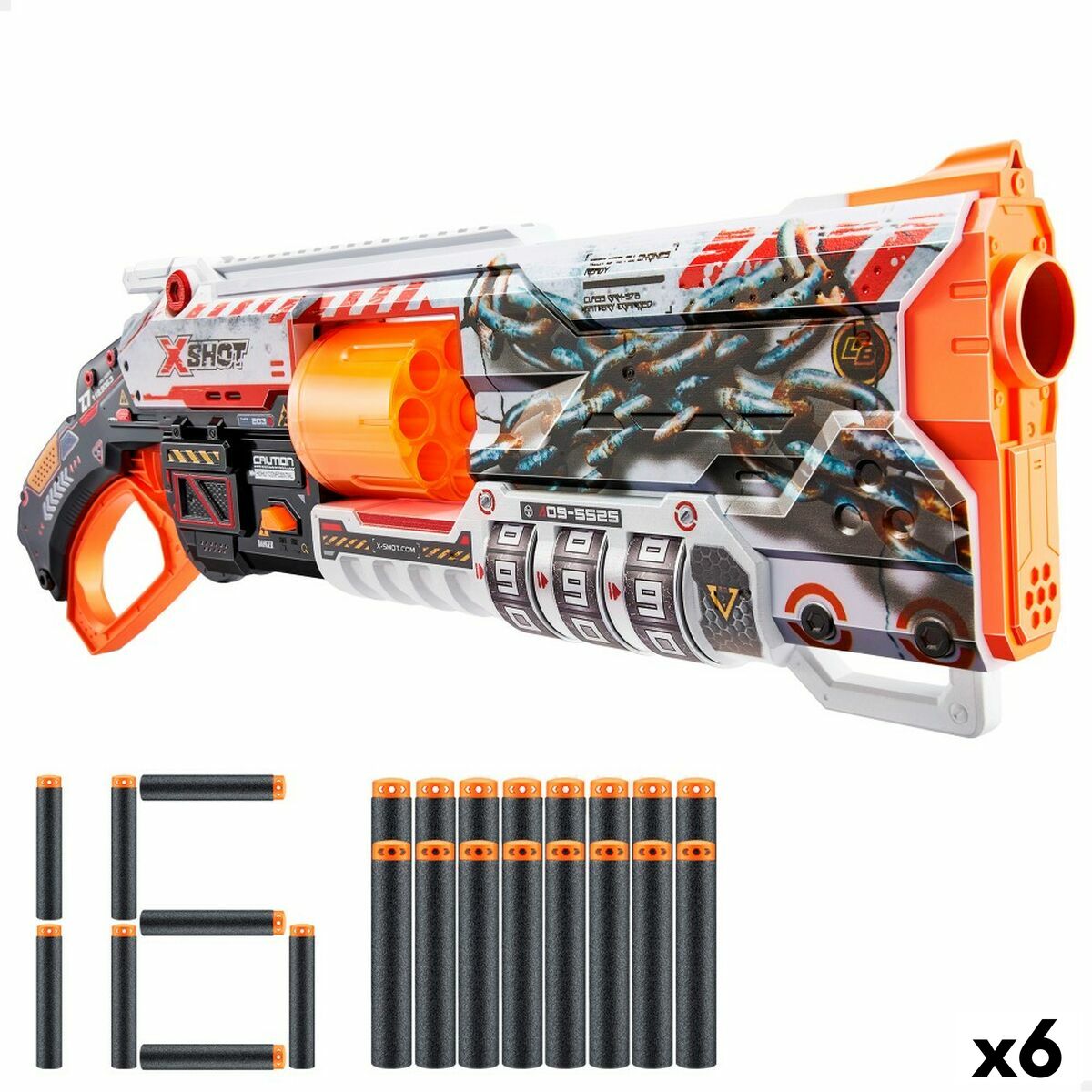 Pistola a Freccette Zuru X-Shot Skins Lock Blaster - Image 3