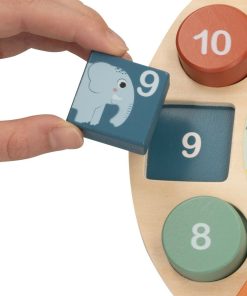 Gioco Educativo Woomax animali Orologio (6 Unità)