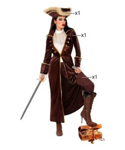 Costume per Adulti Marrone Taglia:XS/S