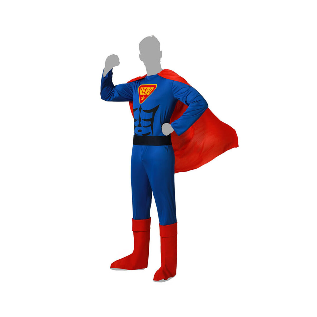 Costume per Adulti Eroe di Fumetti Taglia:XXL