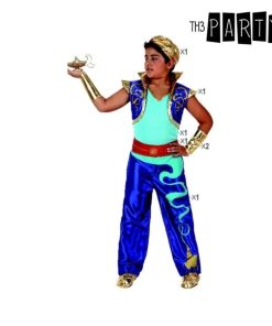 Costume per Bambini Th3 Party Multicolore Principessa Araba (3 Pezzi) Taglia:7-9 Anni