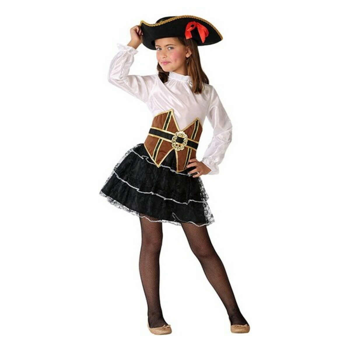 Costume per Bambini 115088 Pirata Taglia:7-9 Anni