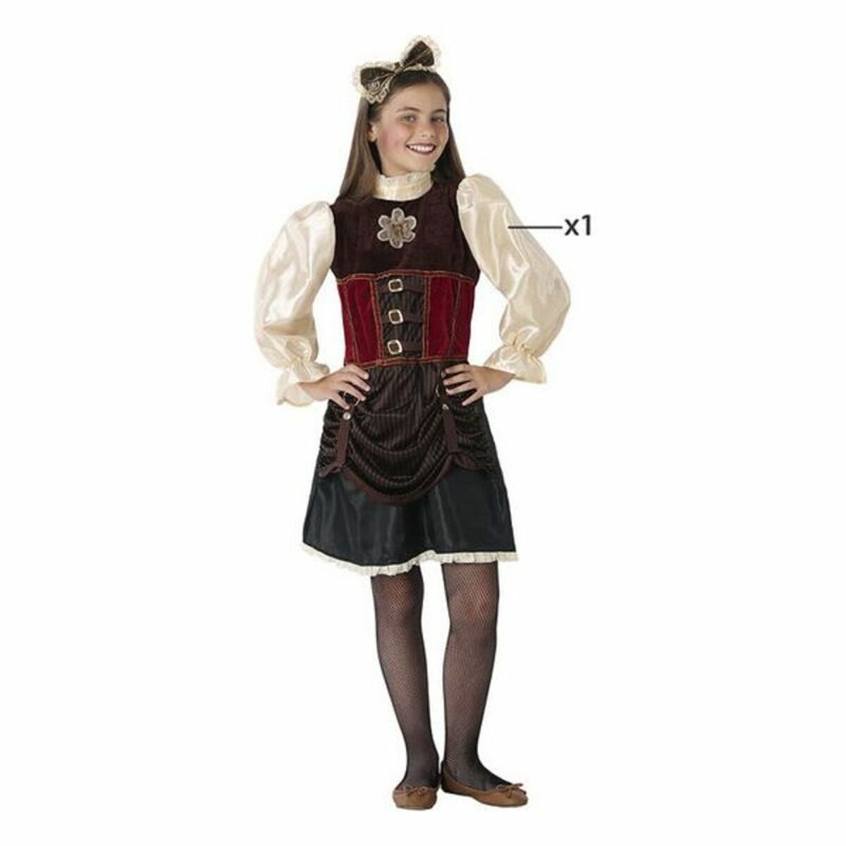 Costume per Bambini Steampunk Taglia:3-4 Anni - Image 6