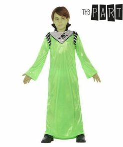 Costume per Bambini Alien verde Taglia:5-6 Anni