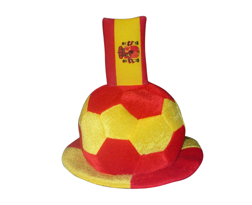 Cappello Pallone da Calcio con Bandiera della Spagna in Rilievo - Image 3