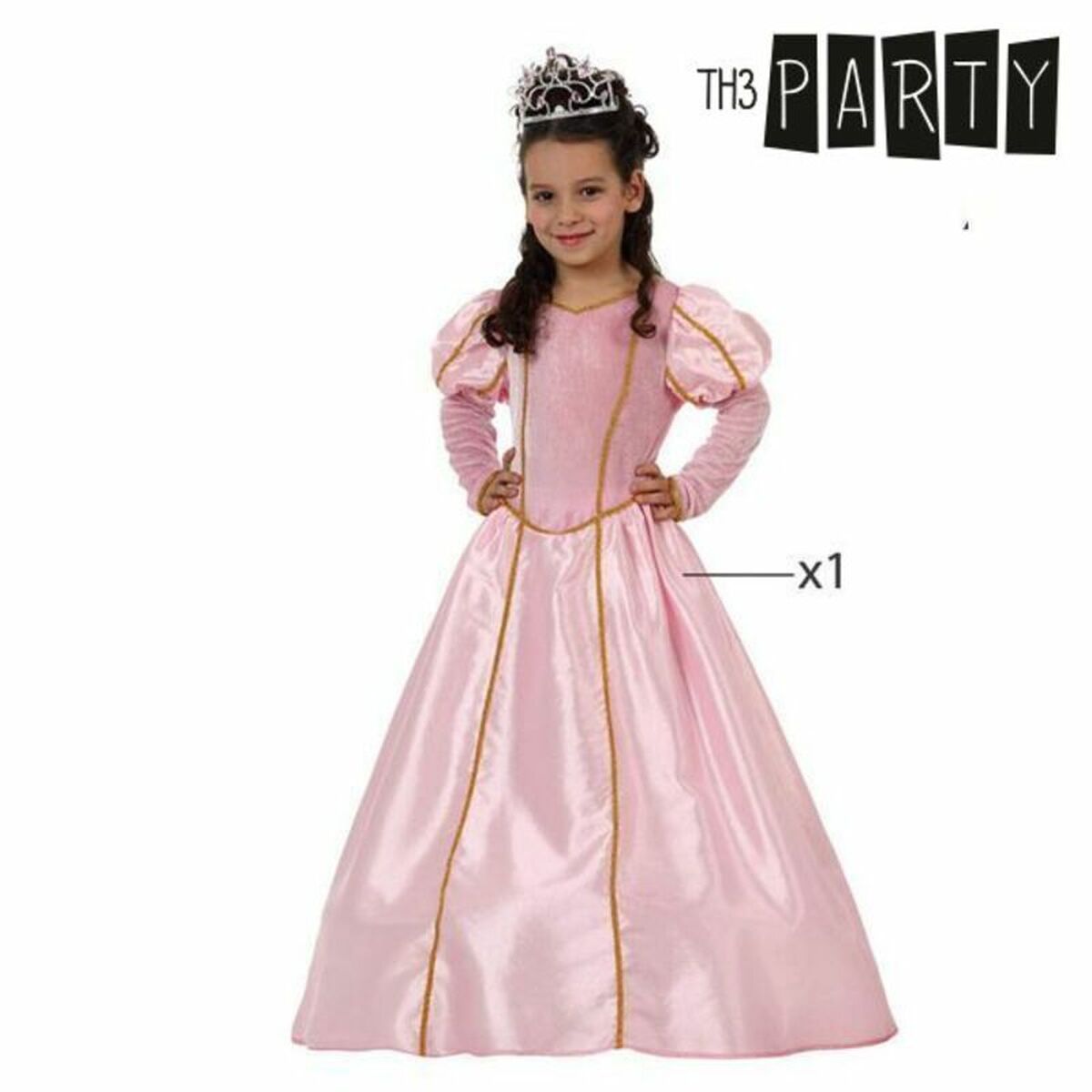 Costume per Bambini Th3 Party Rosa (1 Pezzi) (1 Unità) Taglia:5-6 Anni