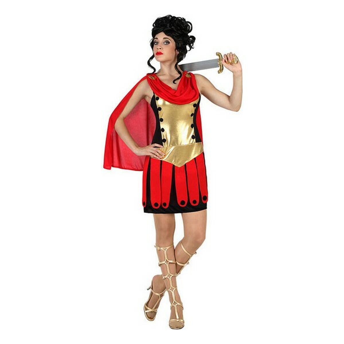 Costume per Adulti (2 pcs) Guerriera Romana Taglia:M/L
