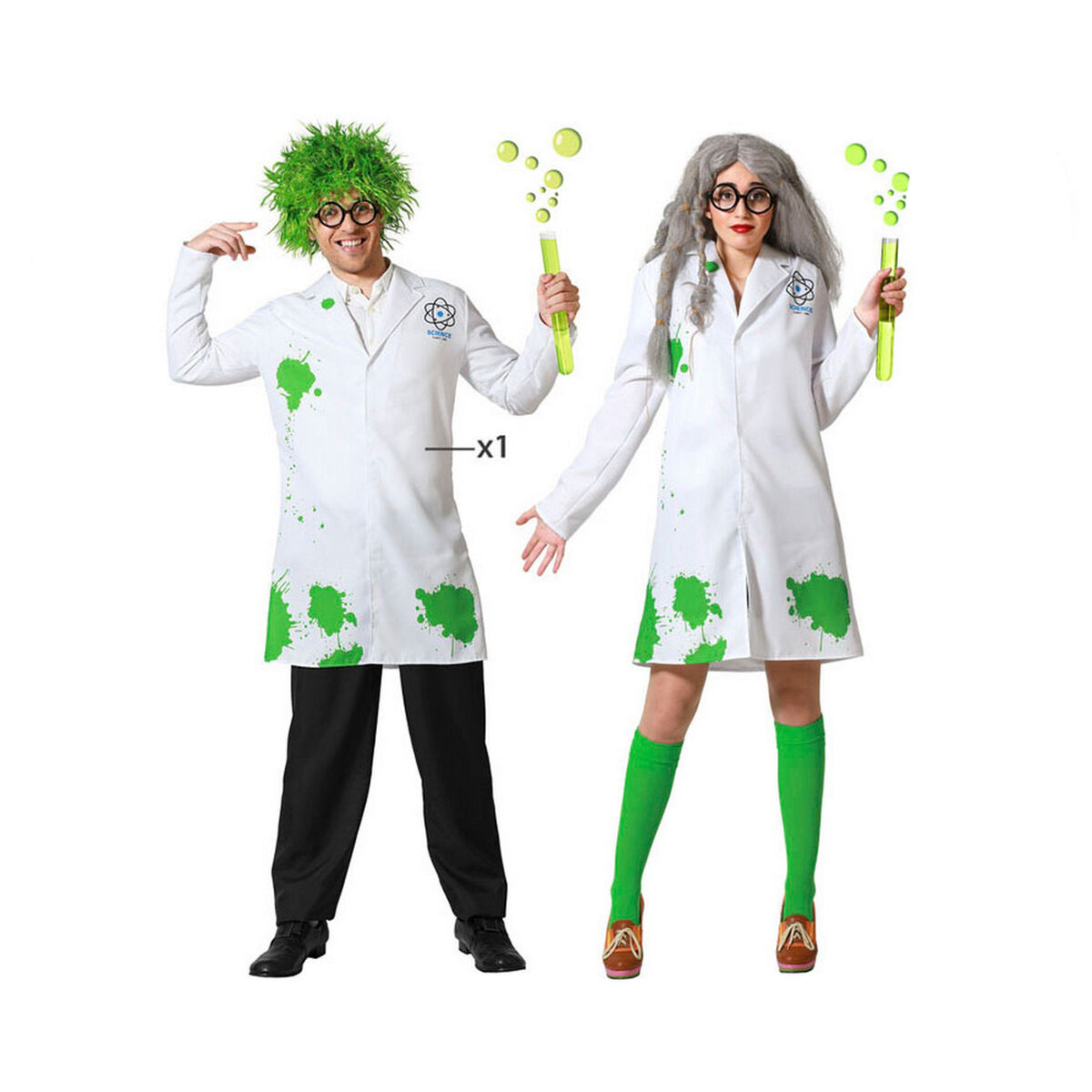 Costume per Adulti XS-S Scientifico - Image 3