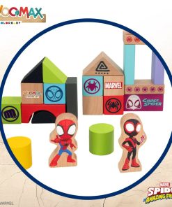 Playset Spidey Amazing Friends 50 Pezzi 4 Unità 8 x 9,5 x 1,5 cm