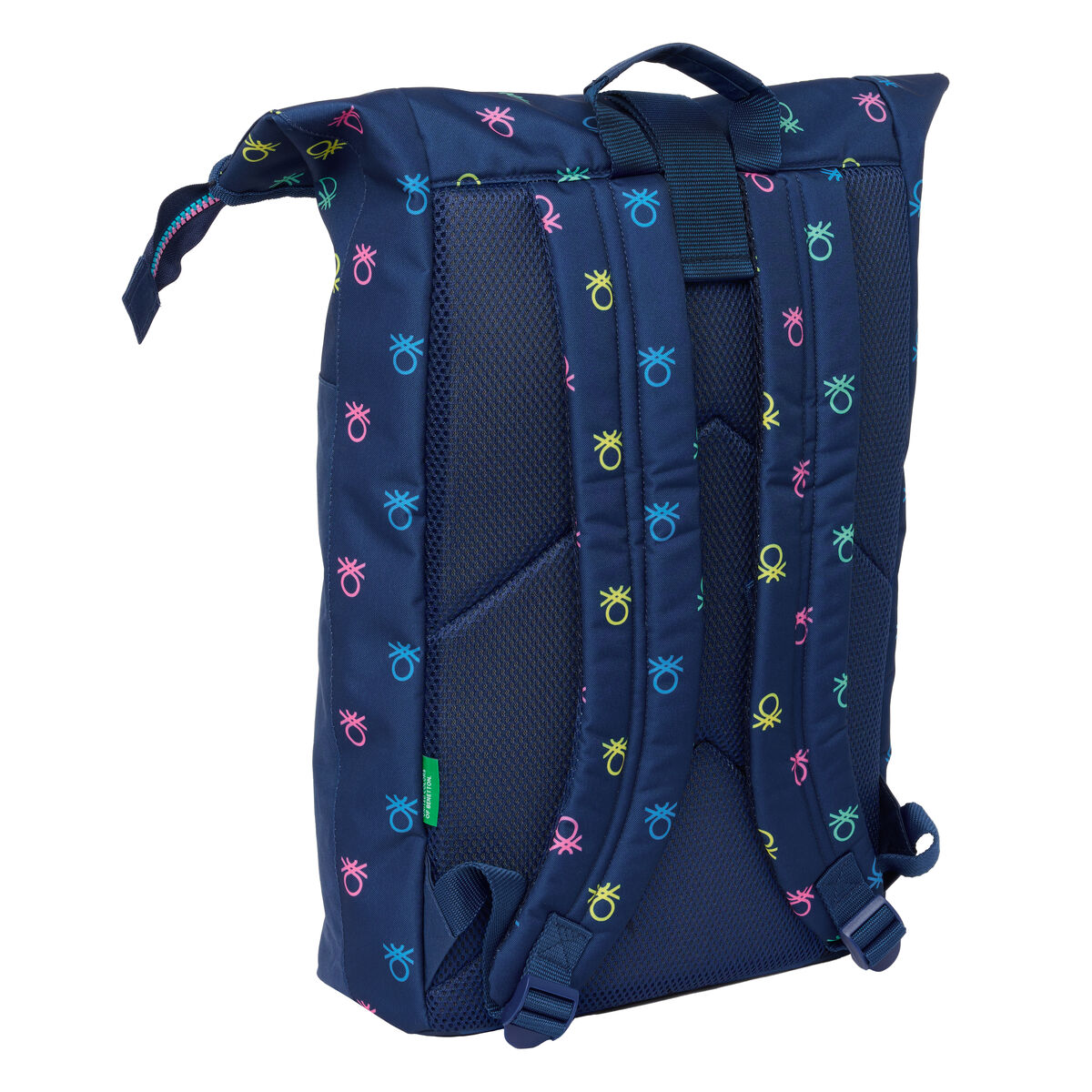 Zaino per Portatile Benetton Cool Blu Marino 28 x 42 x 13 cm - Image 2