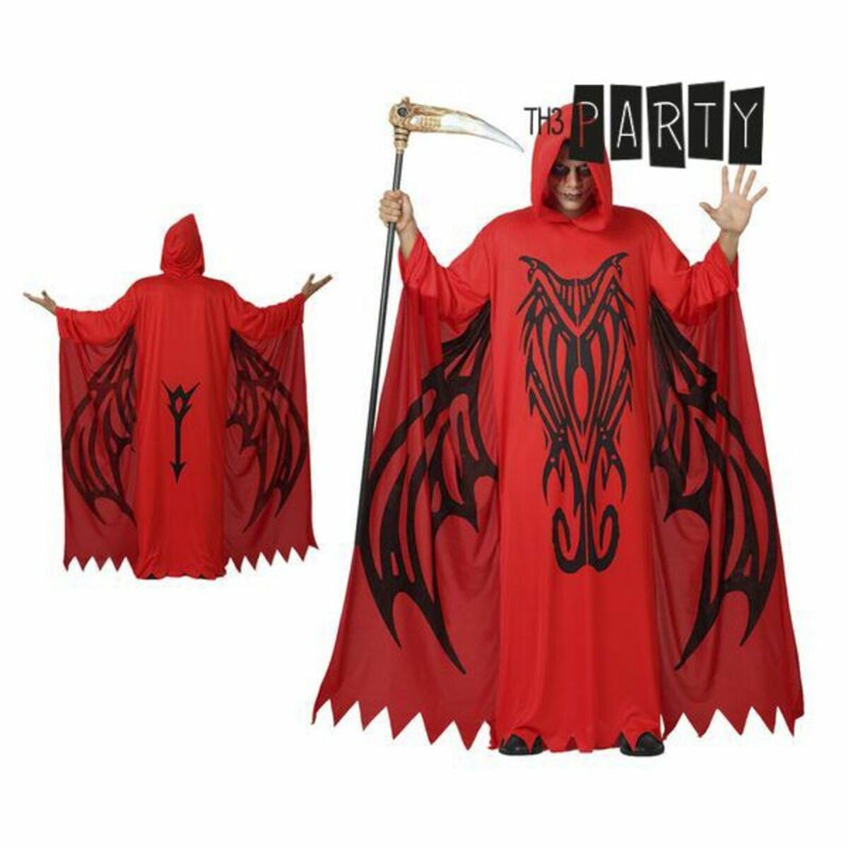 Costume per Adulti 14859 Rosso Demonio M/L (1 Unità) - Image 3