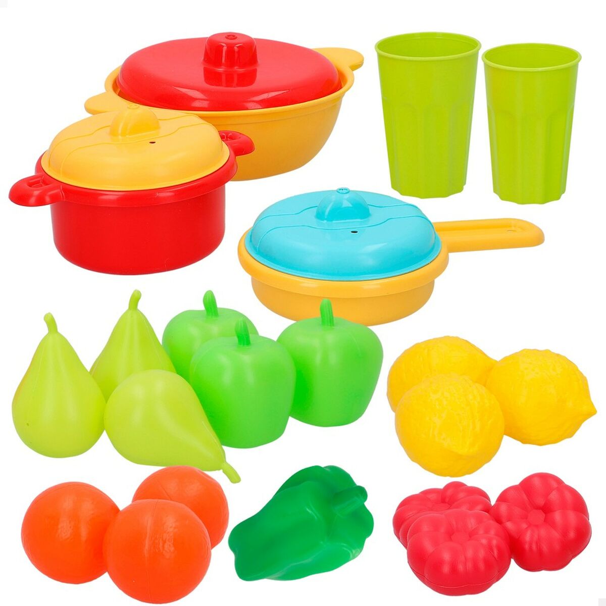 Set di Alimenti giocattolo AquaSport Utensili e accessori per la cucina 24 Pezzi (9 Unità) - Image 3
