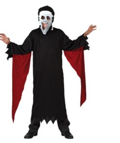 Costume per Adulti Nero Assassino (2 Pezzi) Taglia:10-12 Anni