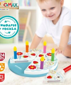 Gioco di Legno Woomax Tarta 26 Pezzi (6 Unità)