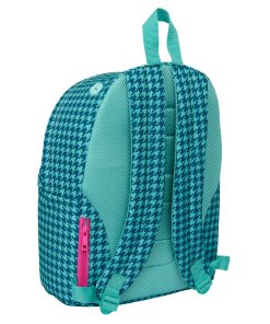 Zaino per Portatile Nait Nait Pata de gallo verde Verde 31 x 41 x 16 cm