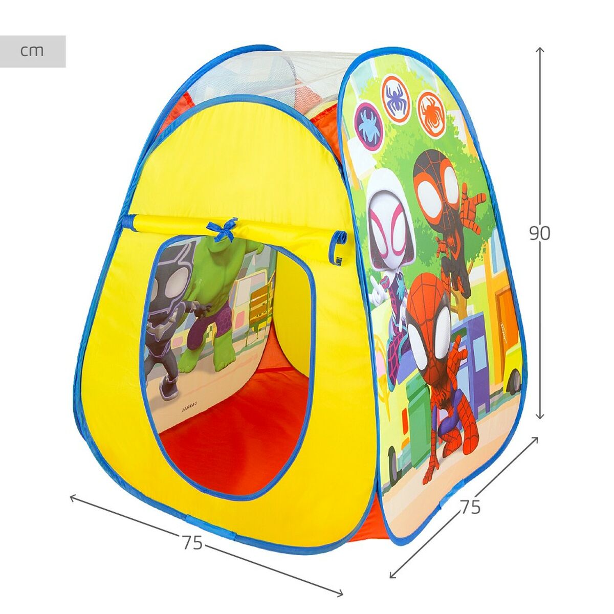 Tenda da Campeggio Spidey Pop Up 75 x 90 x 75 cm 12 Unità