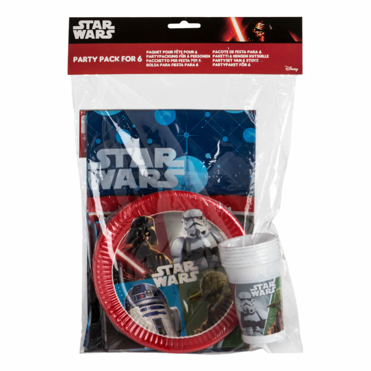 Set Articoli per feste Star Wars (6 Unità) - Image 6