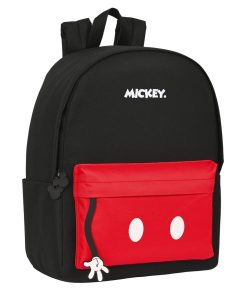 Zaino per Portatile Mickey Mouse Clubhouse  mickey mouse  Nero Rosso 31 x 40 x 16 cm